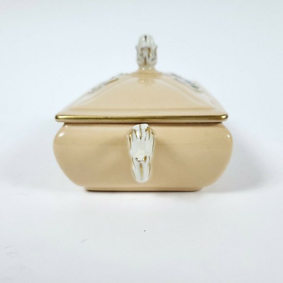 Vintage St Regis Porcelain Trinket Covered Dish - Picture 5 of 12